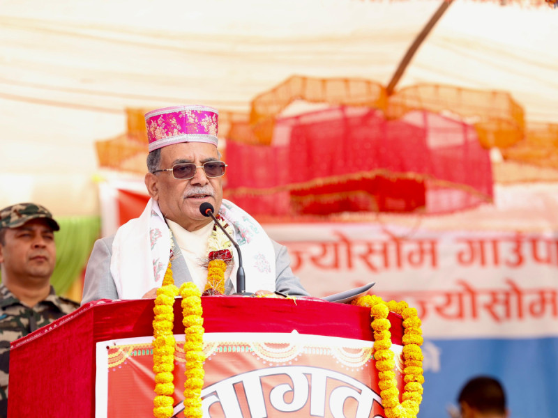 बजेटमा कृषि क्षेत्र उच्च प्राथमिकतामाः  प्रधानमन्त्री प्रचण्ड 