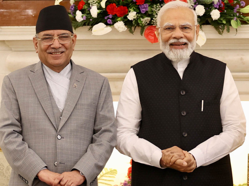 प्रधानमन्त्री प्रचण्ड आइतबार नयाँदिल्ली जाँदै, प्रधानमन्त्री मोदीसँग भेटवार्ता हुने