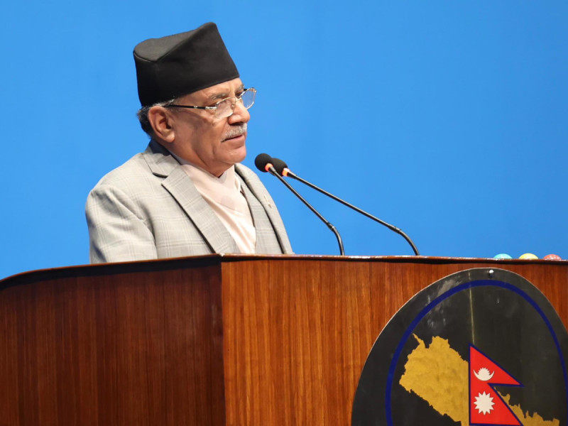 प्रधानमन्त्री प्रचण्डले मागे विश्वासको मत 