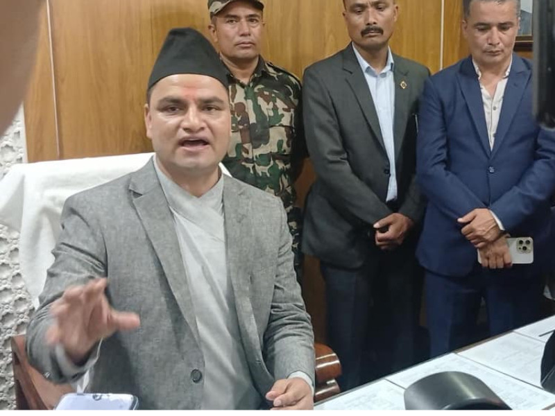 खादामाला नलगाउने नवनियुक्त स्वास्थ्यमन्त्री पौडेलको घोषणा 