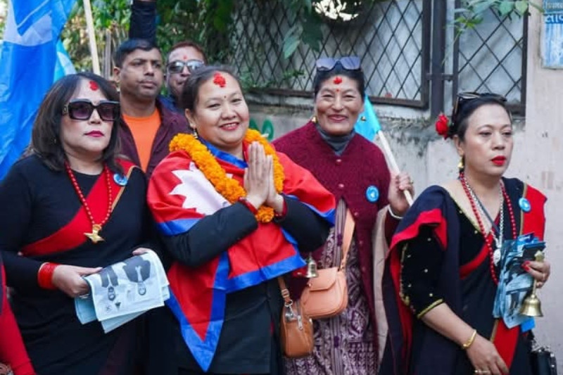 काठमाडौं-१६ को वडाध्यक्षमा रास्वपाकी रोजिना श्रेष्ठ विजयी