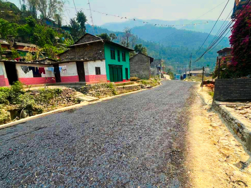 २ आर्थिक वर्षमा कर्णालीमा १ सय १७ किलोमिटर सडक कालोपत्र