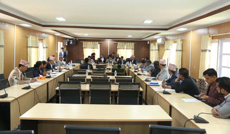 दुई संसदीय समितिको बैठक आज