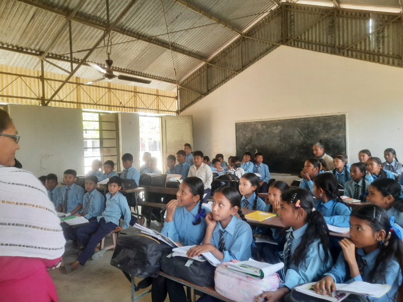 कैलालीका केही सामुदायिक विद्यालयमा अब कक्षा ४ माथिको मात्र परीक्षा