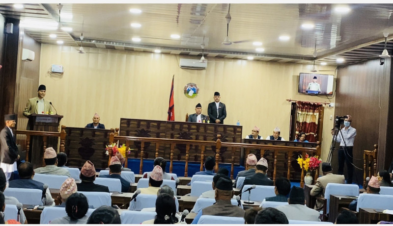 सुदूरपश्चिममा आज प्रदेश सभाको विशेष अधिवेशन