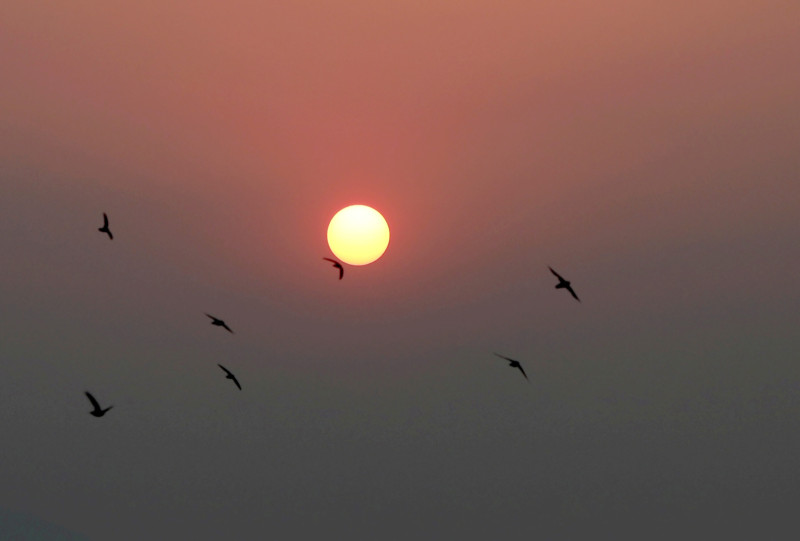 सूर्योदयको मनमोहक दृष्य