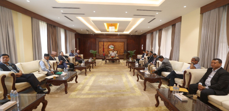 आ–आफ्नै अडानले बालुवाटार बैठक निष्कर्षविहीन, साँझ पुनः बस्ने