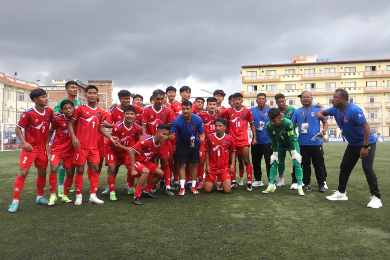 यू–२० साफ च्याम्पियनसिप: नेपाललाई ७ वर्षपछि उपाधि जित्ने अवसर