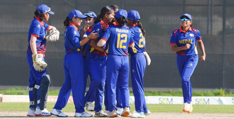 महिला यू-१९ विश्वकप क्रिकेट छनोट : थाइल्यान्डमाथि नेपालको लगातार दोस्रो जित