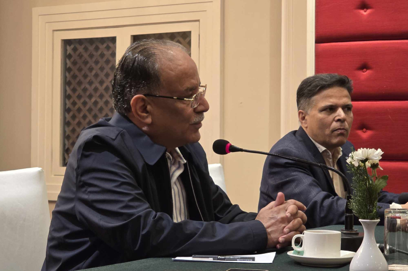 हामी संविधान परिमार्जन र संशोधनको विरोधी होइनौं: प्रचण्ड