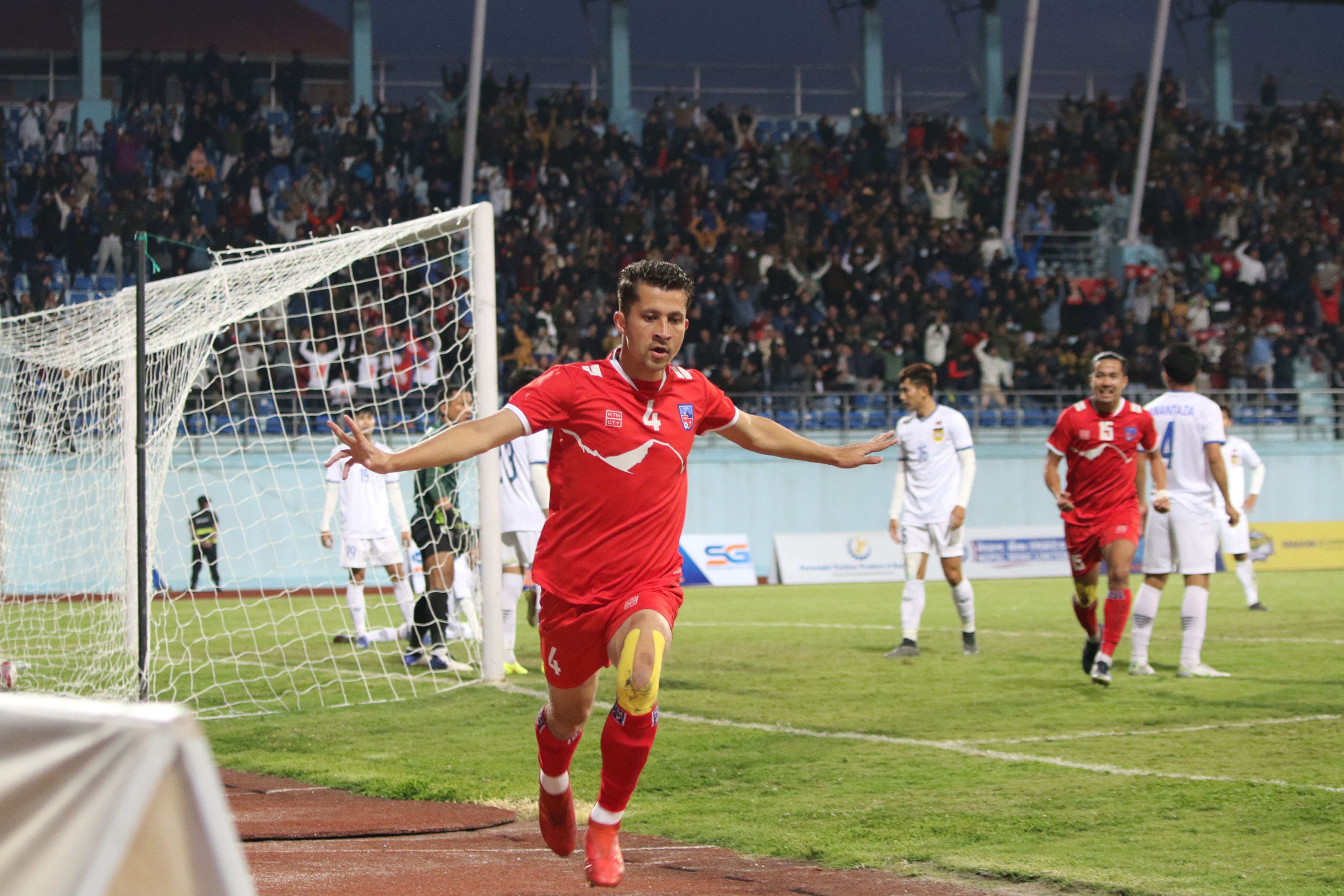 लाओसविरुद्ध नेपाललाई २–० को अग्रता, गोल गर्ने को-को हुन् ?