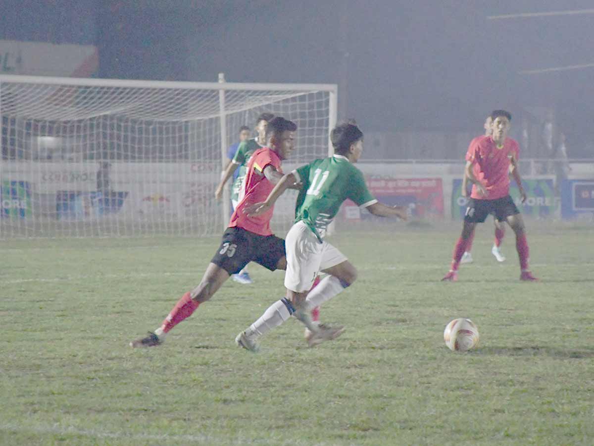 आर्मी इटहरी गोल्डकपको सेमिफाइनल प्रवेश