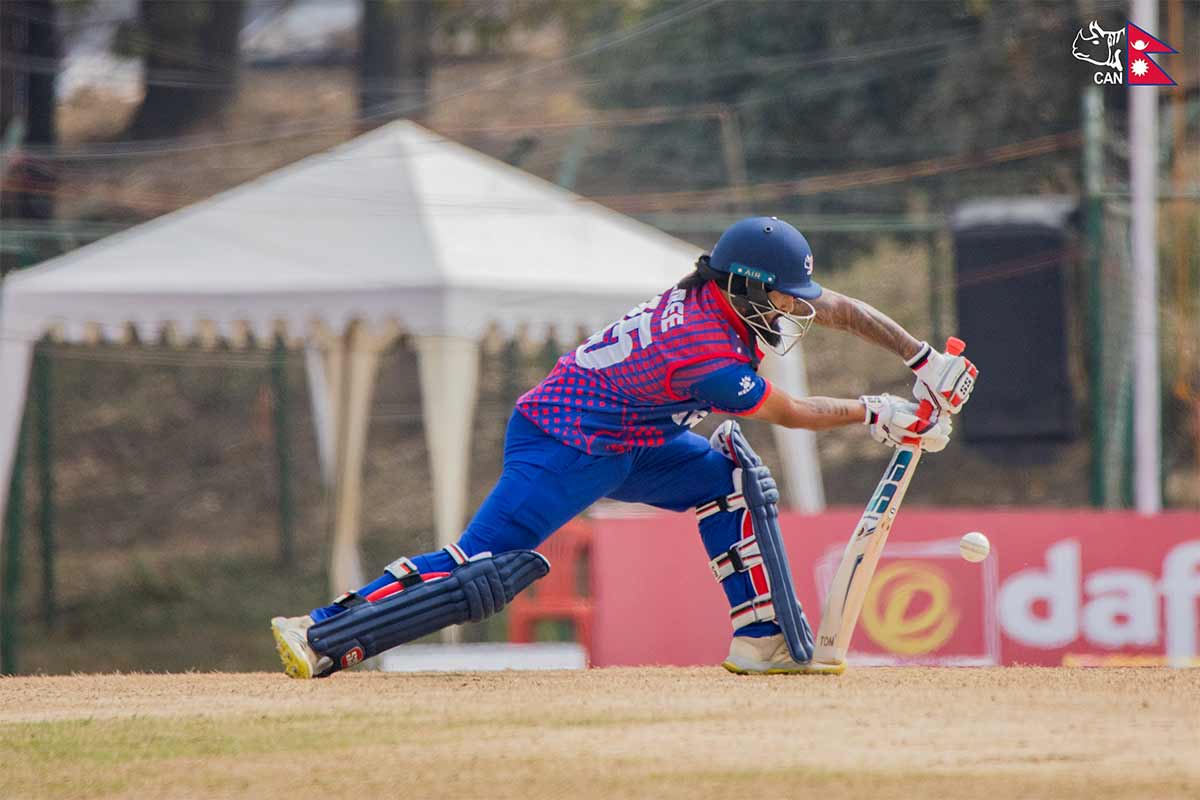 नेपालले नामिबियालाई दियो १६९ रनको चुनौती