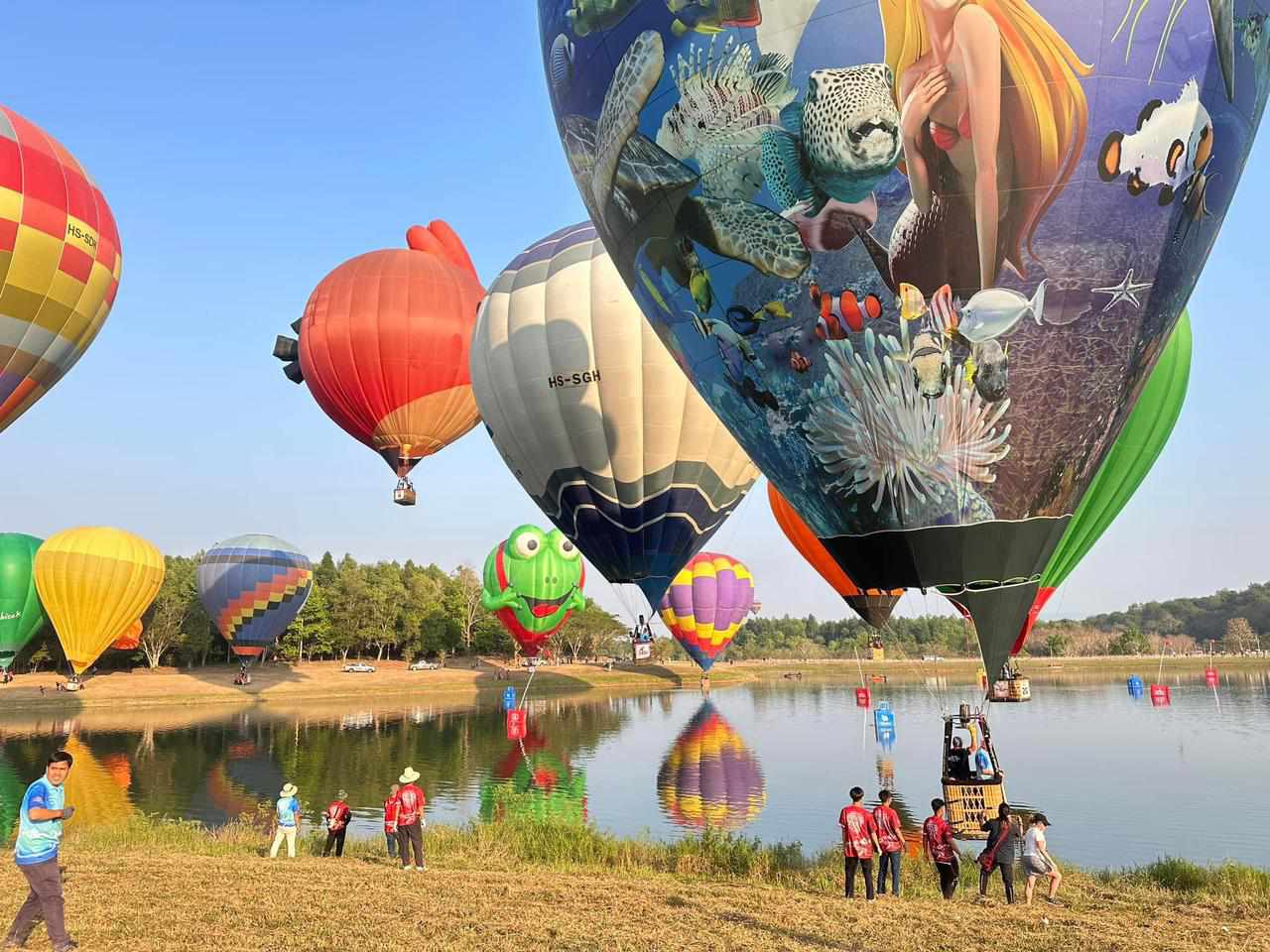 थाइल्याण्डमा भएको इन्टरनेसनल बेलुन फियस्तामा बेलुन नेपालको सहभागीता