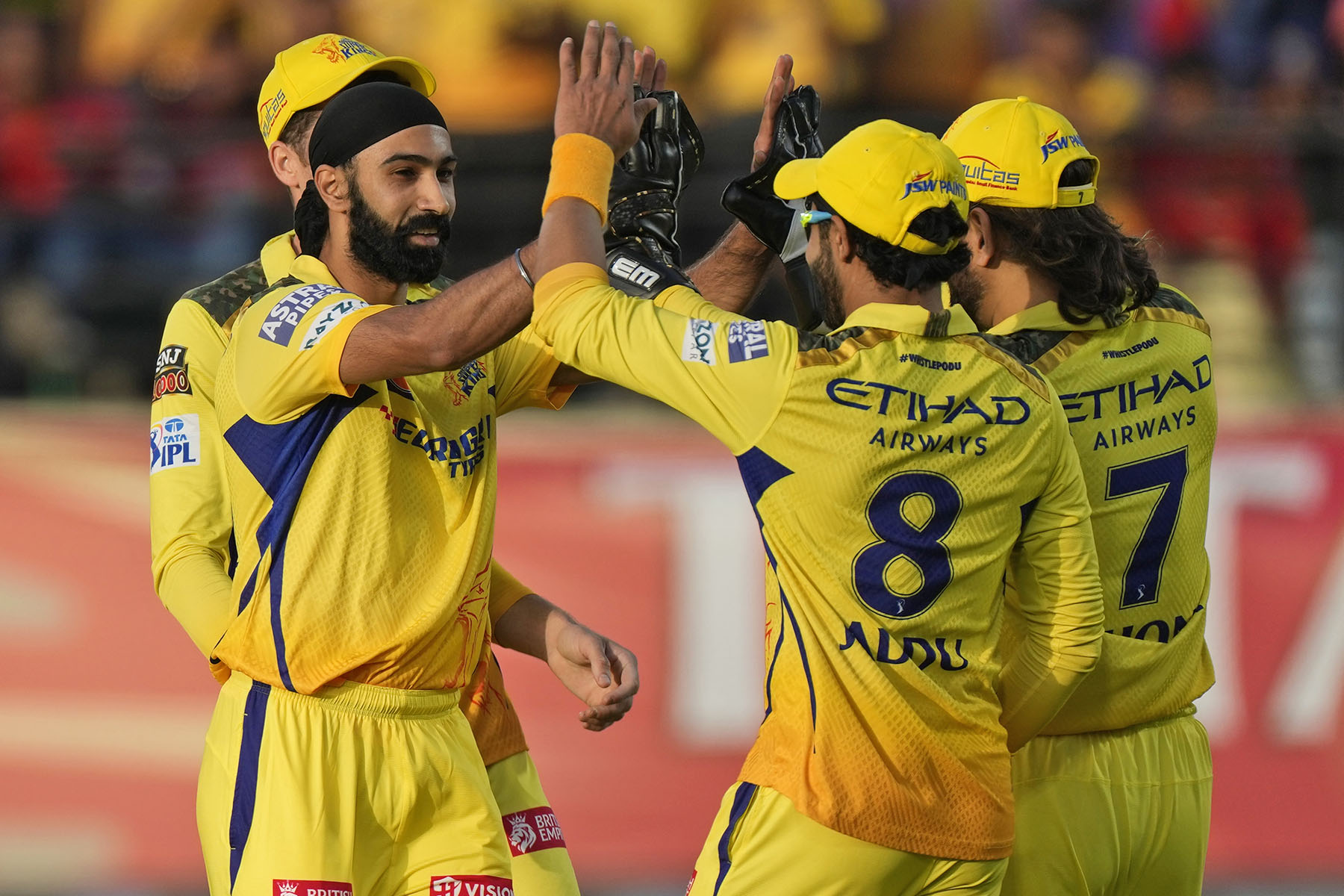 पञ्जाबमाथि चेन्नई २८ रनले विजयी