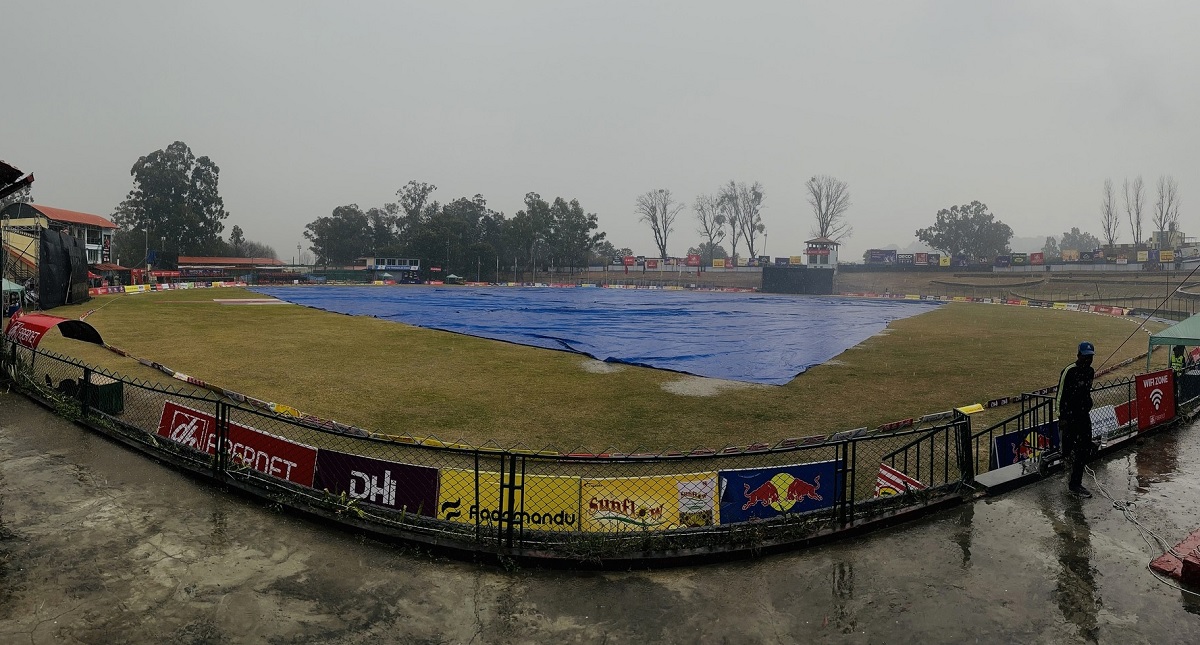  नेदरल्यान्ड्स र नामिबियाबीचको खेल वर्षाका कारण रोकियो