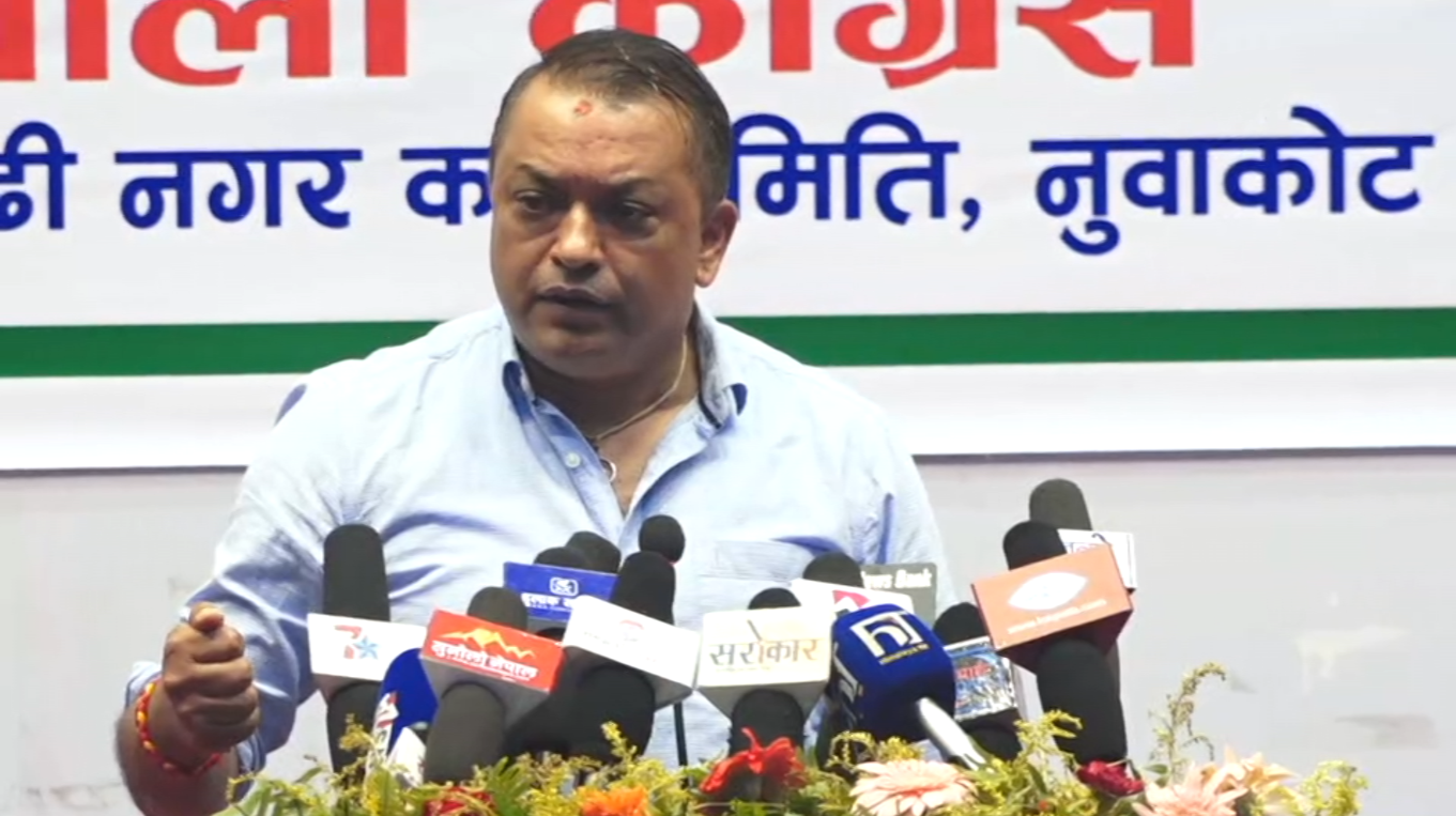 गगन थापाको प्रस्ताव — कांग्रेसका मन्त्रीहरू फिर्ता बोलाऔँ