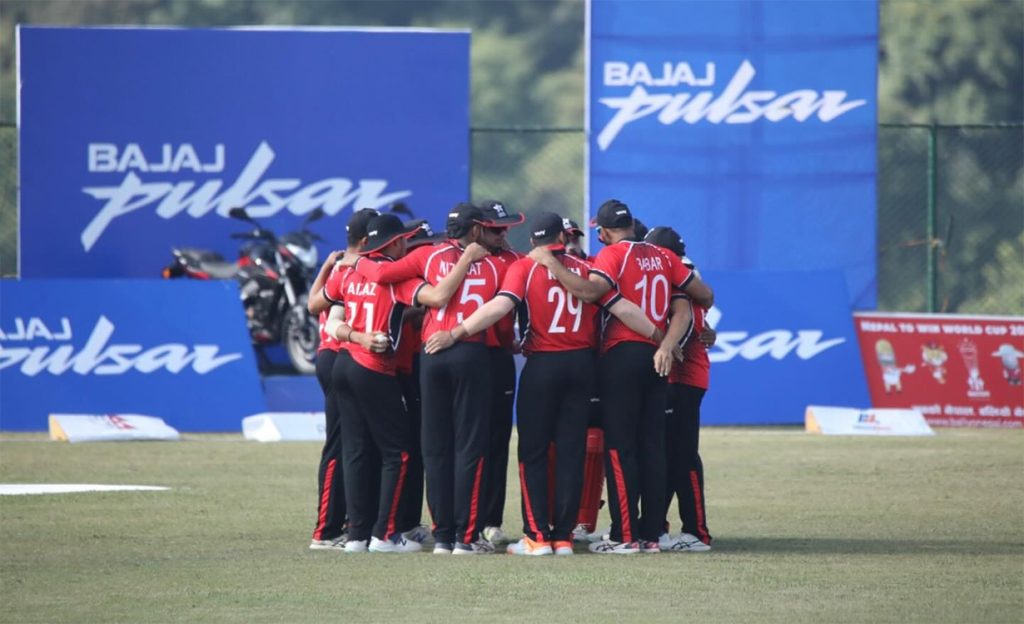 आईसीसी टी–२० विश्वकप एसिया छनोटमा हङकङ बहराइनसँग पराजित