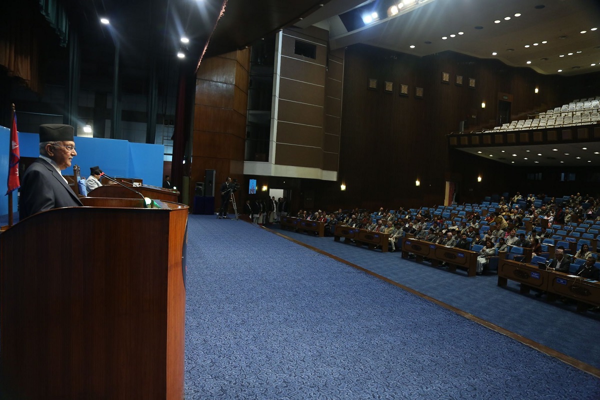 भारत—चीनले होइन म र प्रचण्डले हो गठबन्धन फेरेको: केपी ओली