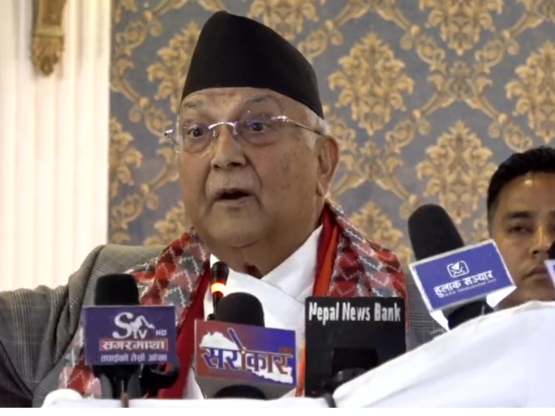 एमालेले हार्न मिल्दैन : ओली