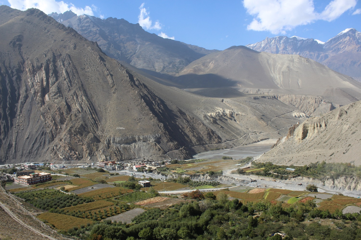 जलवायु परिवर्तनको चपेटामा मुस्ताङ