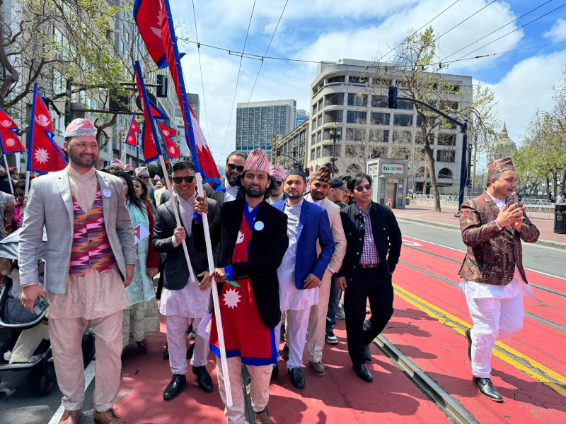 अमेरिकाको सानफ्रान्सिस्कोमा ‘नेपाल डे परेड’ सम्पन्न 