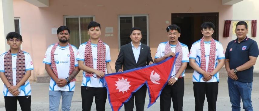 पाँच सदस्यीय पब्जी टोली मकाउ प्रस्थान