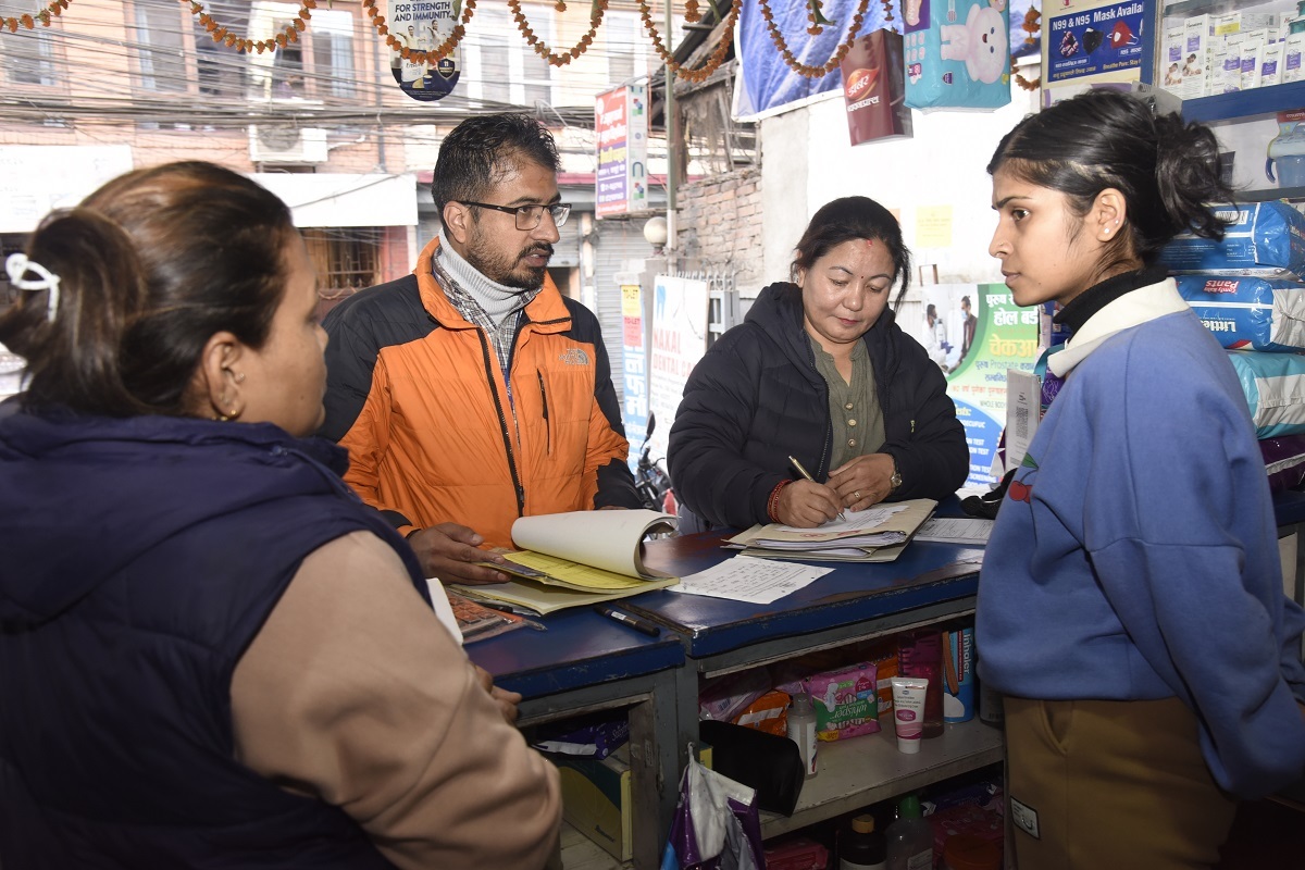 काठमाडौं महानगर क्षेत्रभित्र ११८ औषधि पसल मापदण्ड विपरीत सञ्चालित