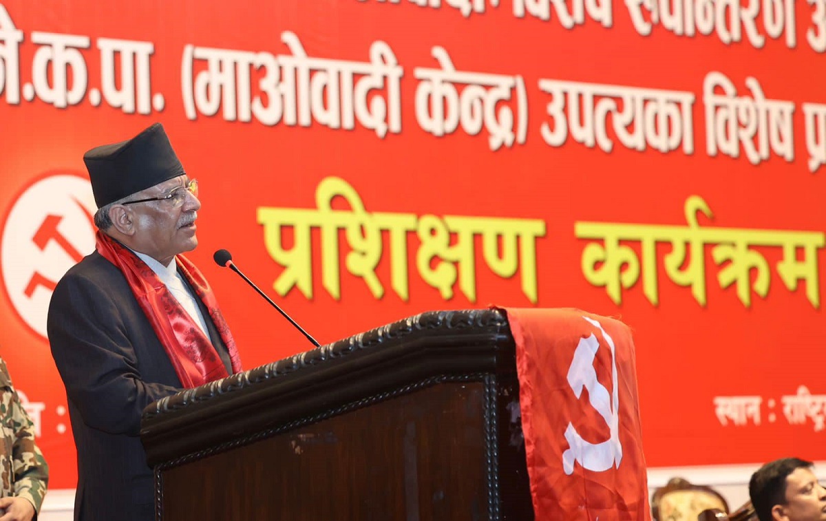 देश ठूलो दुर्घटनामा जाने खतरा छ : प्रधानमन्त्री