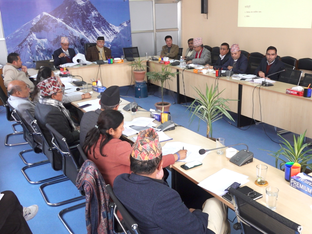 आज तीन वटा संसदीय समितिको बैठक 