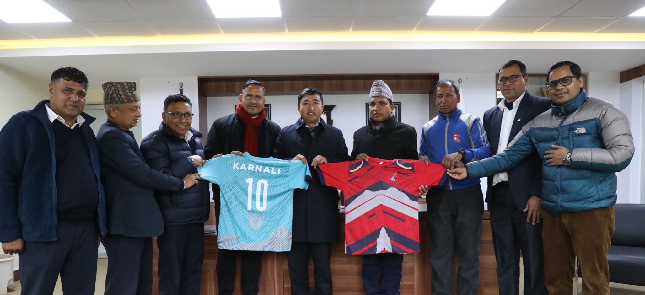 कर्णालीमा खेलाडीको पहिचानसहितको पोशाक दर्ता गरिँदै