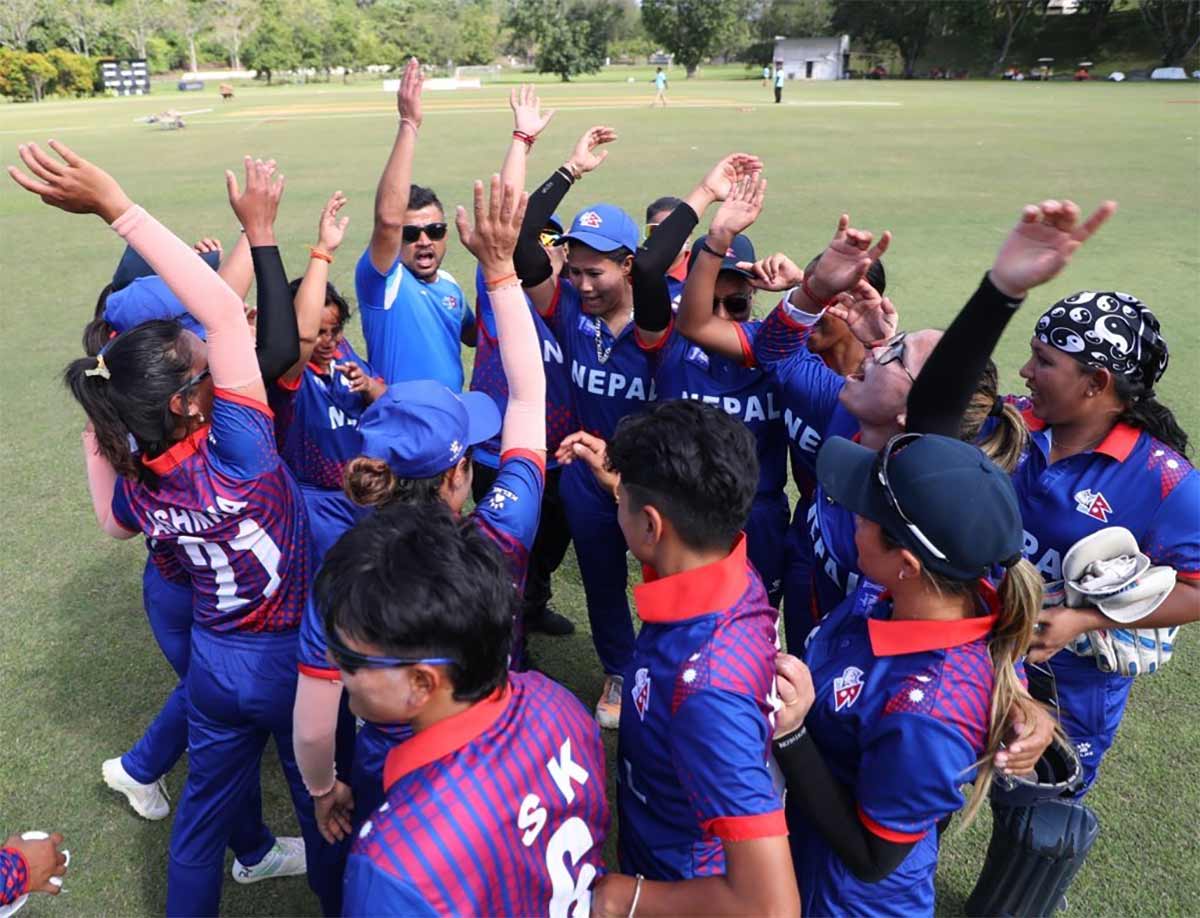 एसीसी वुमन्स प्रिमियर कप: नेपालले मलेसियालाई दियो ११६ रनको चुनौती