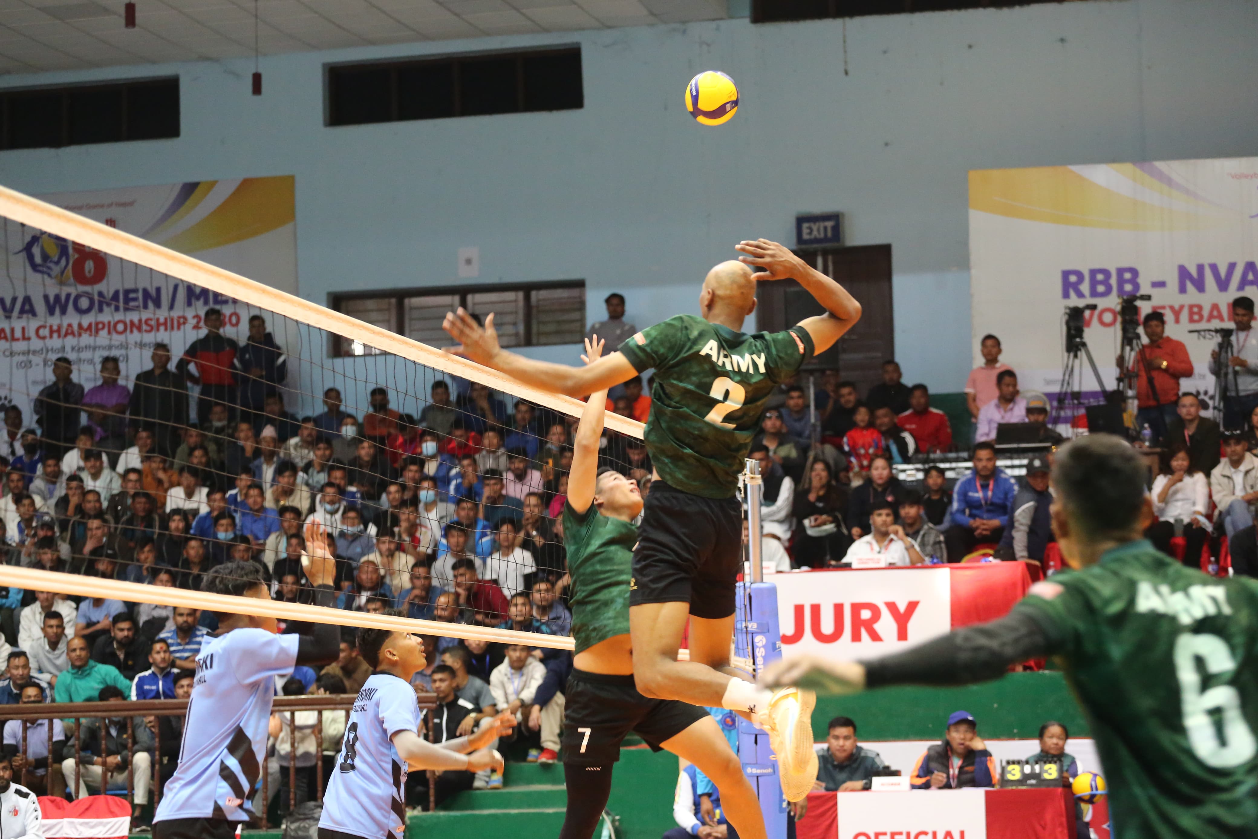 आरबीबी एनभीए महिला तथा पुरुष भलिबल च्याम्पियनसिप जारी