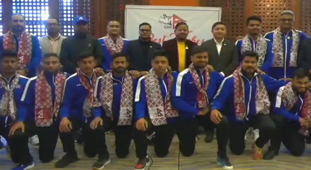 त्रिकोणात्मक सिरिज खेल्न बिहीबार हङकङ जाँदै नेपाली क्रिकेट टोली 