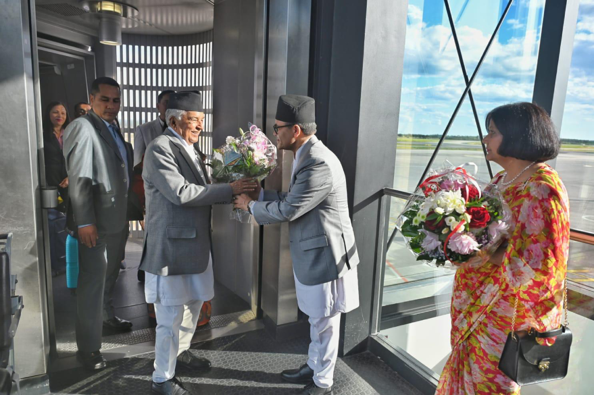 राष्ट्रपति पौडेल बर्लिनमा, भोलि जर्मनीका राष्ट्रपतिसँग औपचारिक भेटवार्ता