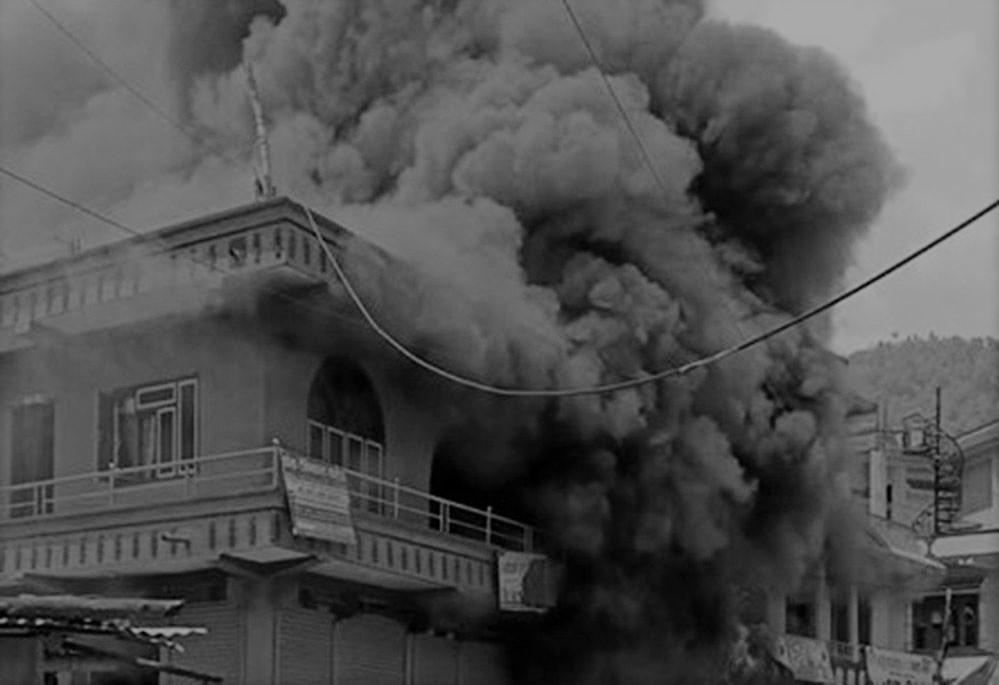 धनगढीमा आगलागी, सारथी अस्पतालसहित ८ वटा पसलमा क्षति