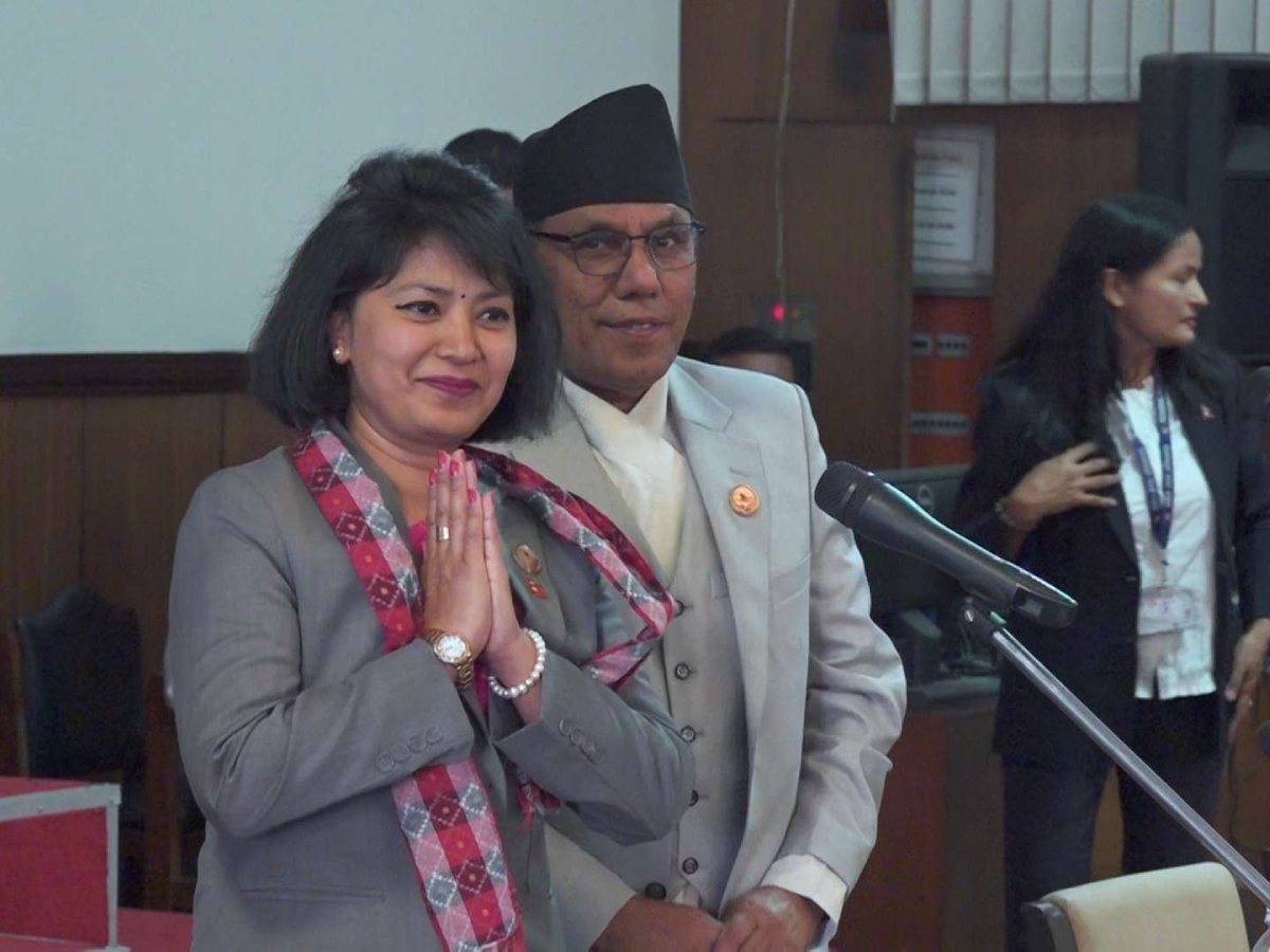 राष्ट्रिय सभा सदस्य शाक्यले लिइन् शपथ 