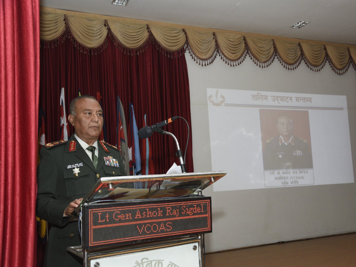 सेनाको हायर कमान्ड तथा म्यानेजमेन्ट तालिम सुरु