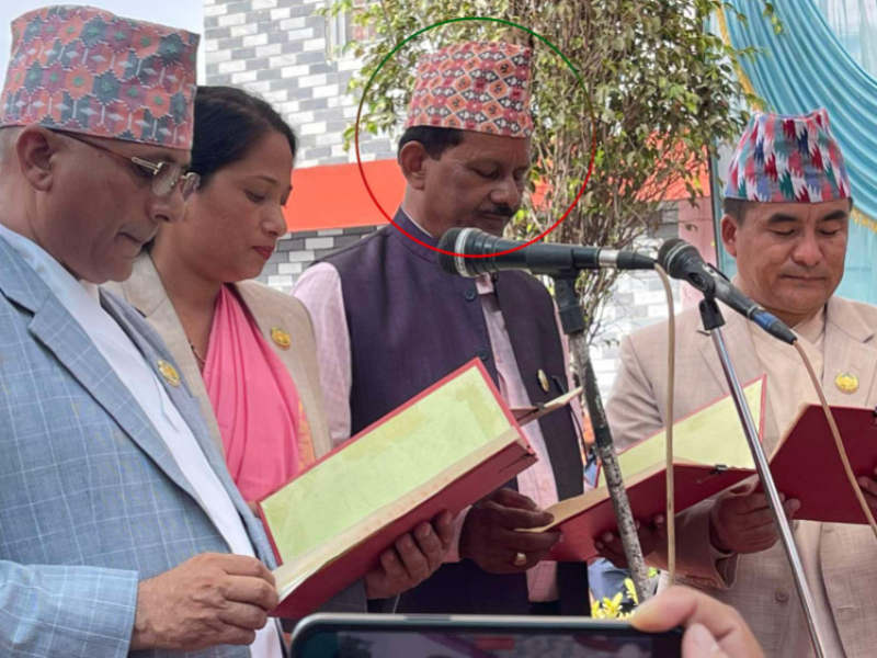 हत्या आरोपितलाई कांग्रेसले बनायो मन्त्री