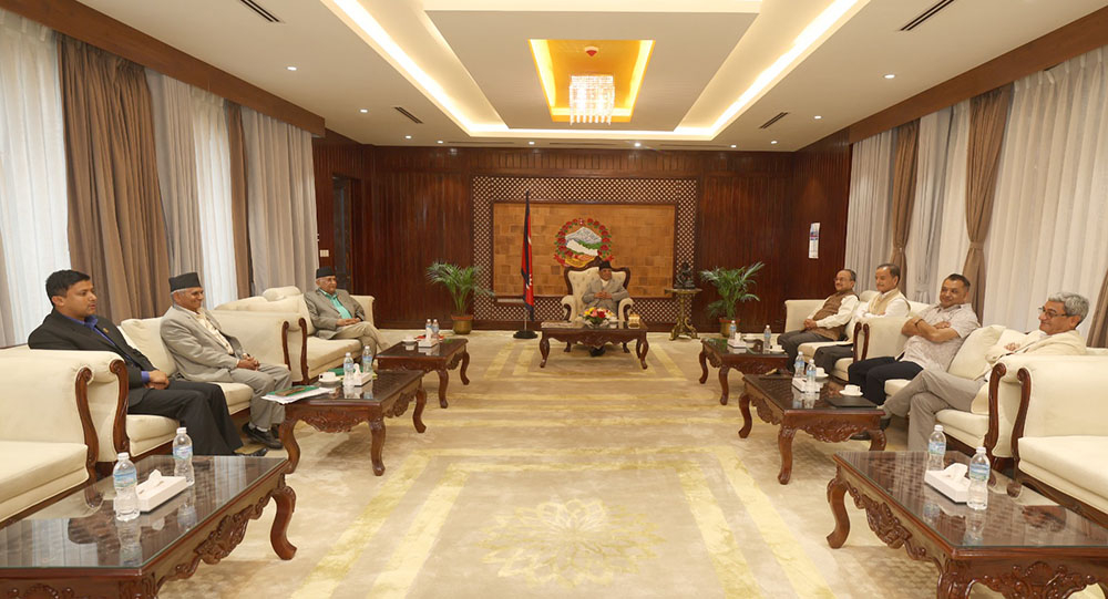 संसदीय छानबिन समितिको कार्यादेशलाई अन्तिमरुप दिन शीर्ष नेताहरू बालुवाटारमा