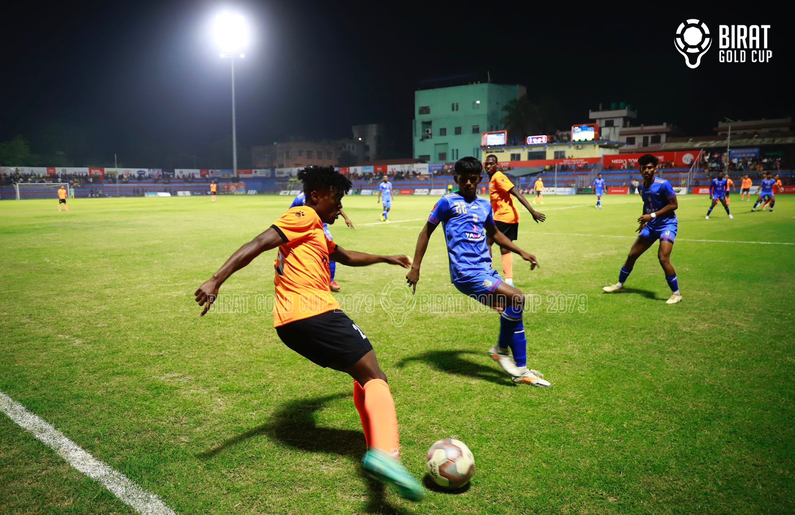 विराट गोल्डकप : एपीएफ क्लबलाई हराउँदै लुका सकर फाइनलमा