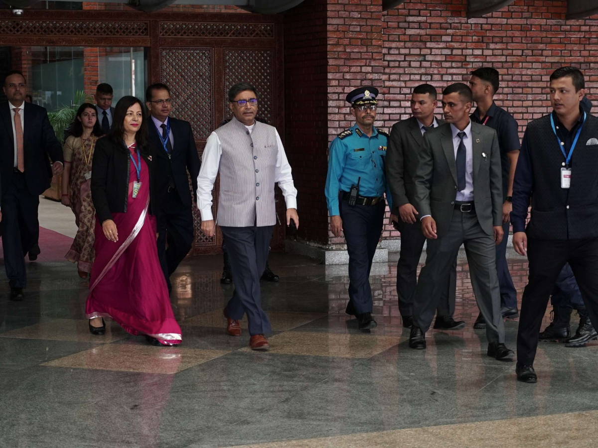 काठमाडौं आइपुगे भारतीय विदेश सचिव मिस्री