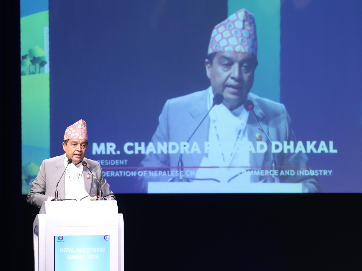 नेपालमा लगानीकर्ताका लागि उपयुक्त वातावरण र सहि अवसर छः चन्द्र ढकाल