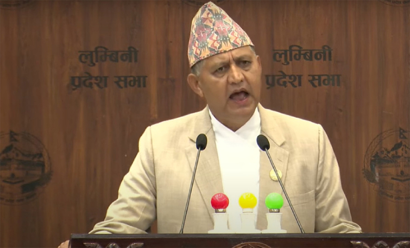 कर्मचारीलाई लुम्बिनीका मुख्यमन्त्रीको १४ बुँदे निर्देशन