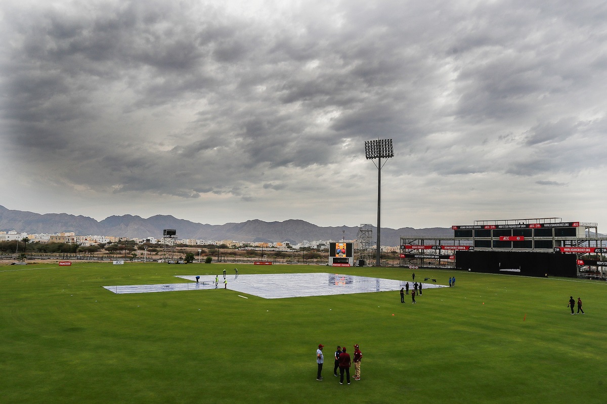 एसीसी पुरुष प्रिमियर कपः वर्षाको कारण नेपाल र हङकङबीचको खेल प्रभावित