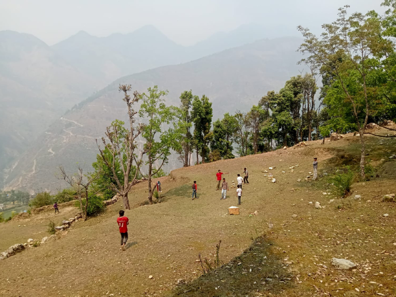 गाउँघरमा पनि क्रिकेटको आकर्षण बढ्दै