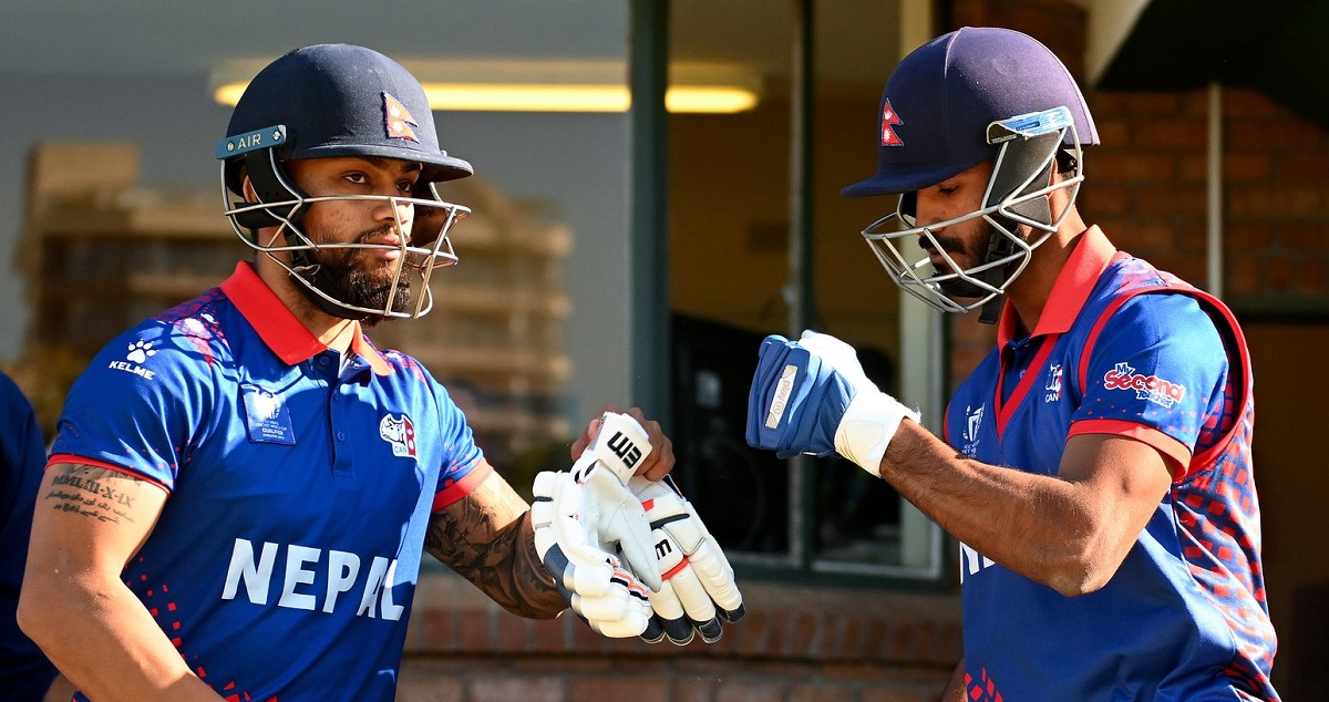 नेपाललाई झड्का, गुम्यो तीन विकेट