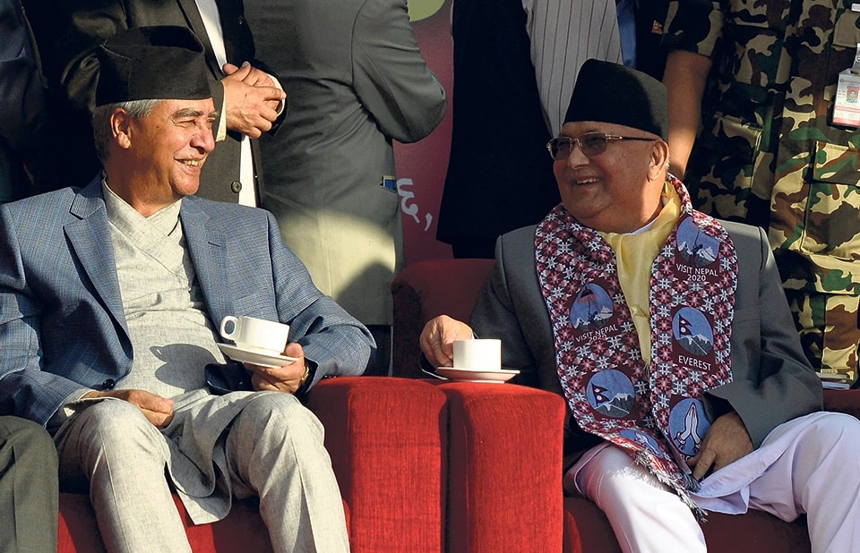 कांग्रेस र एमालेबीच टुंगियो मन्त्रालयको भागबन्डा