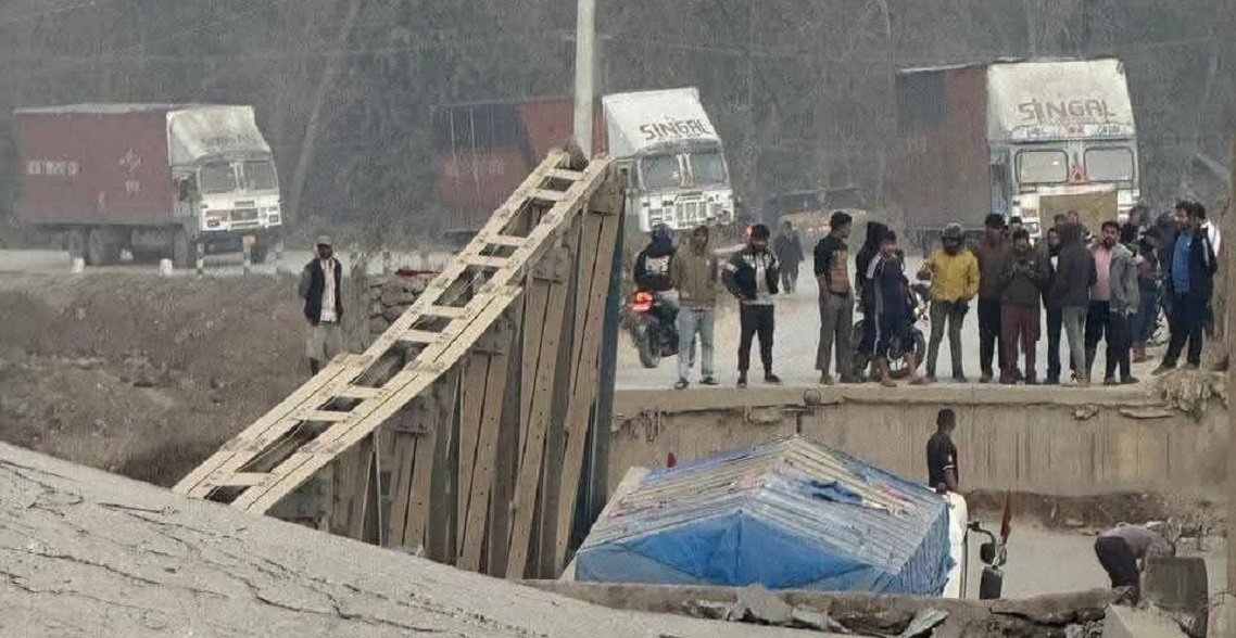 पूर्वपश्चिम राजमार्गः भासिएको पुल नजिकैबाट दुईतर्फी डाइभर्सन, यात्रा अवधि छोटियो