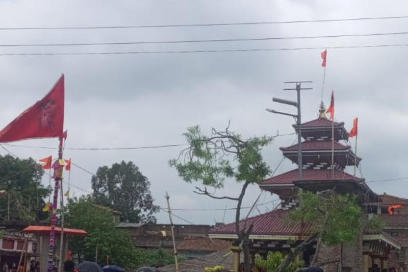 रौतहटको ईशनाथस्थित हनुमान मन्दिरमा सीडीओसहित ५ सय सुरक्षाकर्मी परिचालन